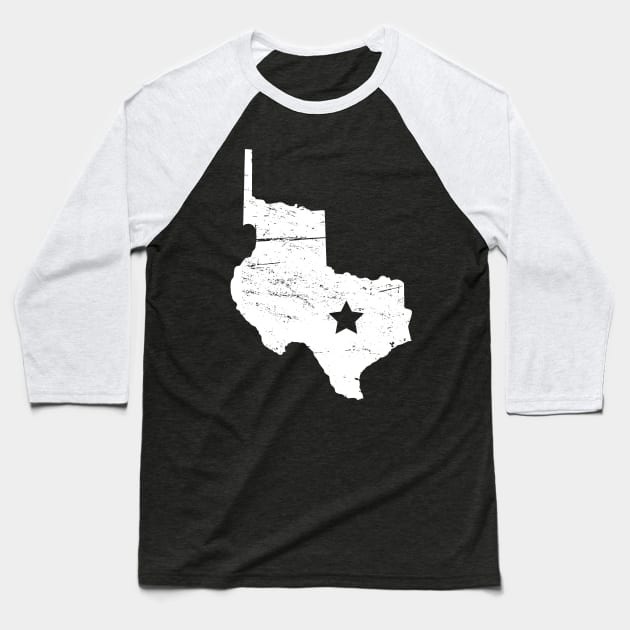 The Republic Of Texas Baseball T-Shirt by MeatMan